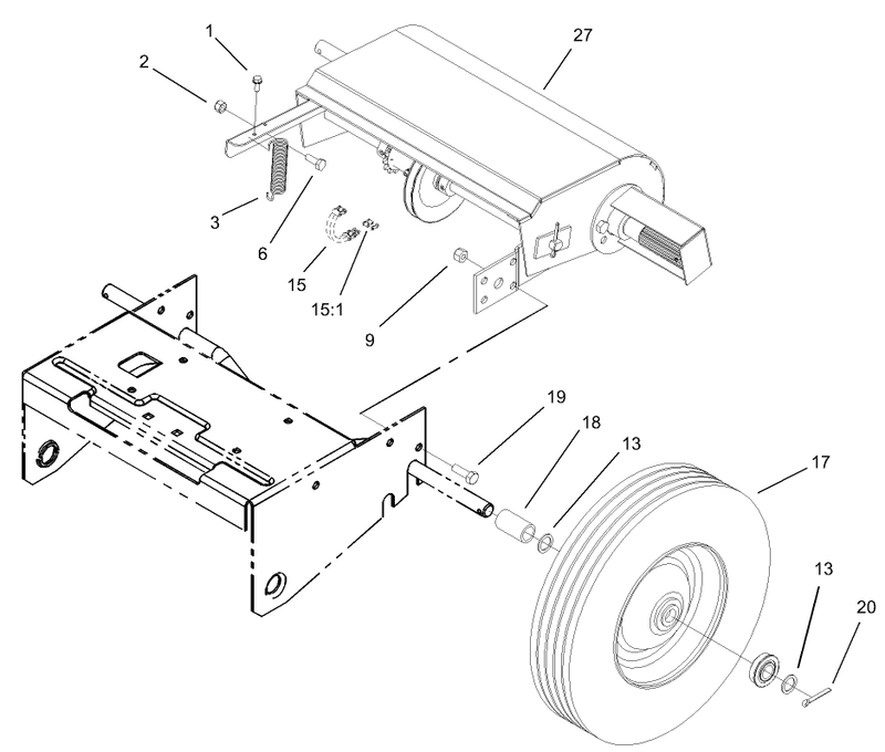 Wheel And Traction Assembly