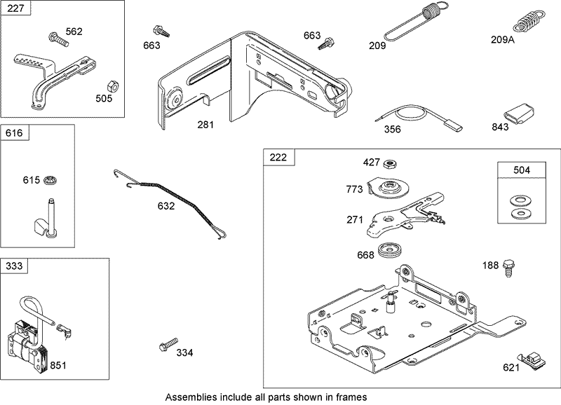 Governor Assembly Briggs and Stratton 126302 0210 B1