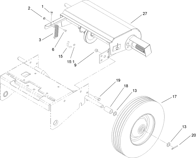 Traction and Wheel Assembly
