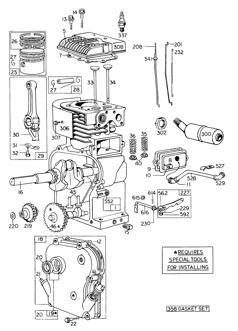 Engine Model No 130202 Type 0492 Briggs and Stratton