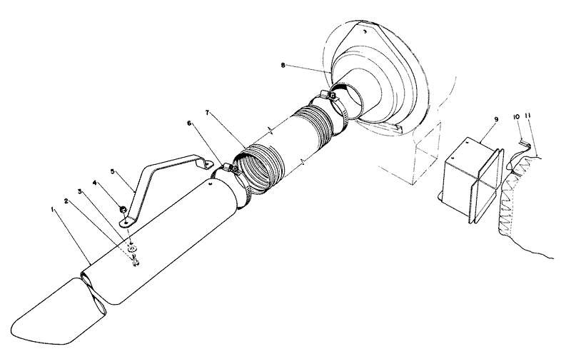 Blower Bagging Kit Model No 59084