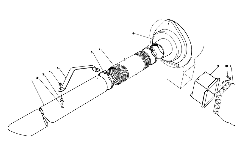 Blower Bagging Kit Model No 59084 optional