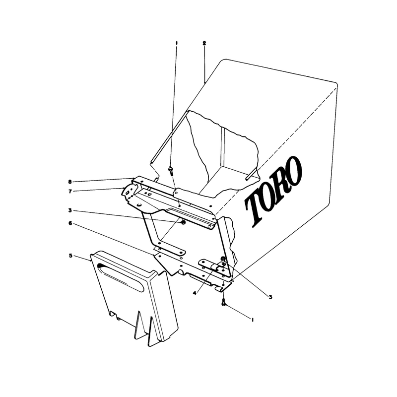 Grass Bag Assembly