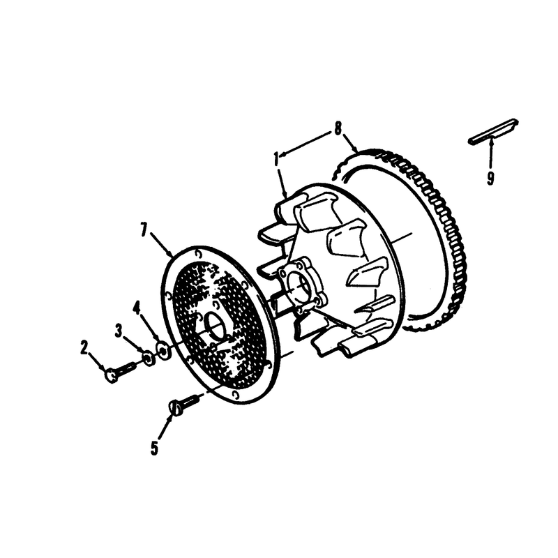 Blower Wheel with Screen