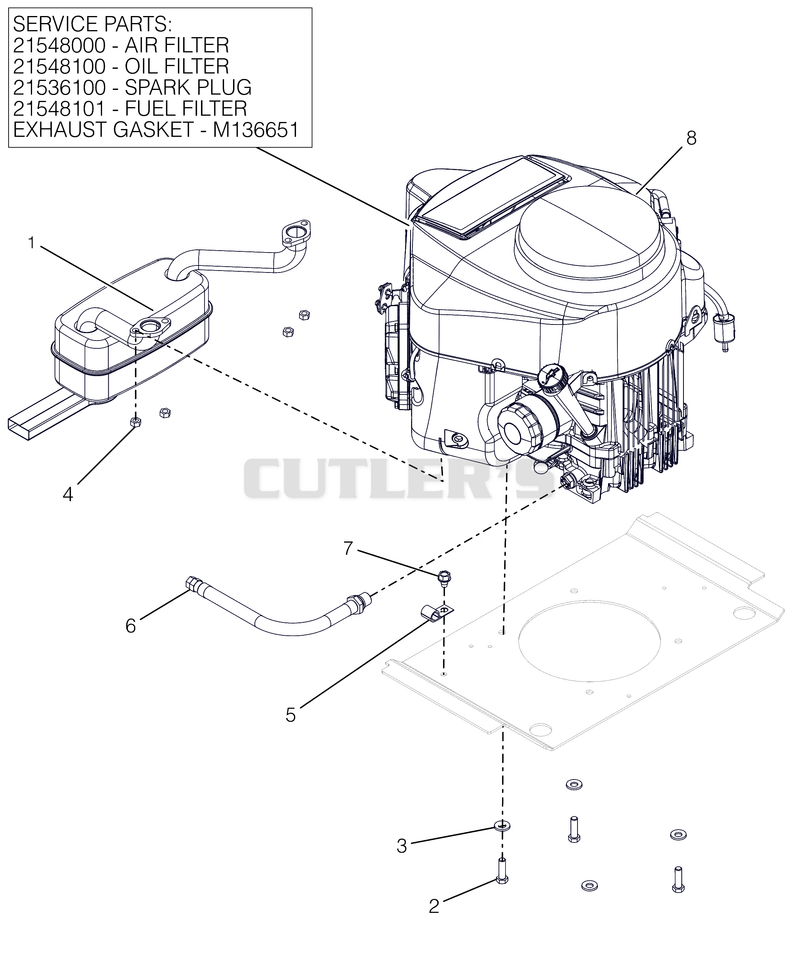 Engine - Kawasaki FR691