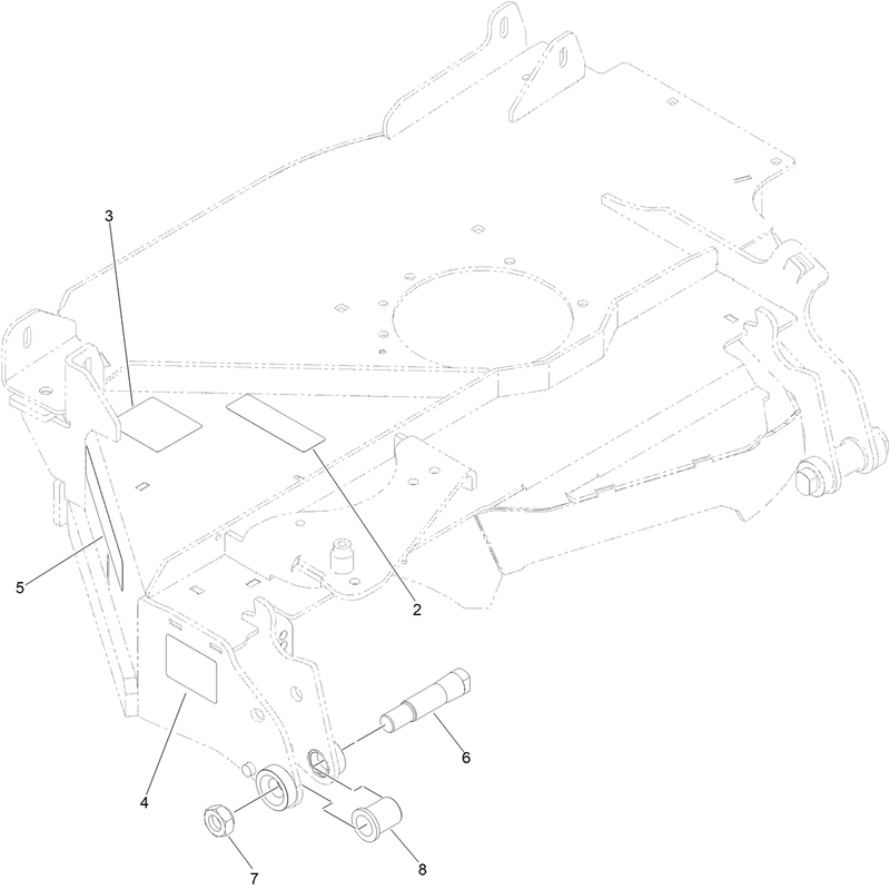 RH Wing Deck Decal Assembly No 146-3904