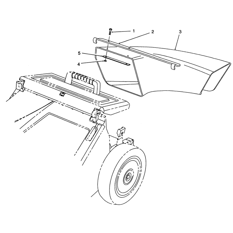 Side Discharge Chute Model No. 59112 (optional)