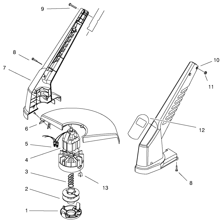 Motor & Housing Assembly