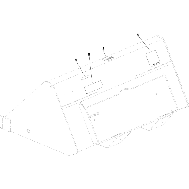 Narrow Bucket Assembly