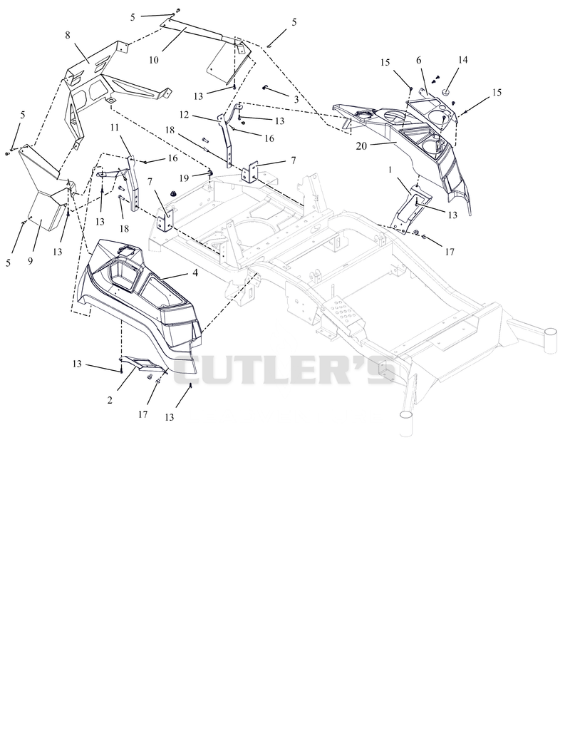 Engine Guard and Fenders - Zenith