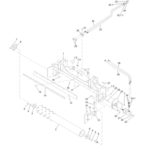 Frame and Motor Assembly