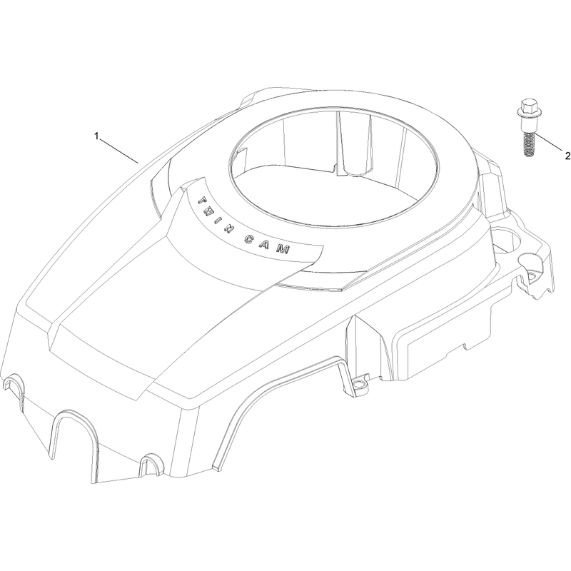 Blower Housing Assembly Kohler SV600-0018