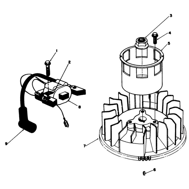Engine Assembly Model No Vmh 7 Continued