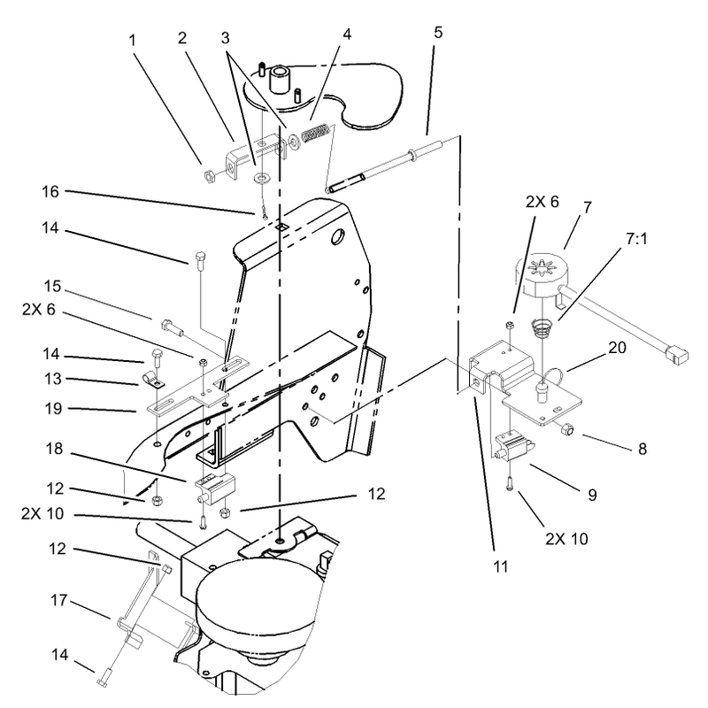 Cruise Control Assembly
