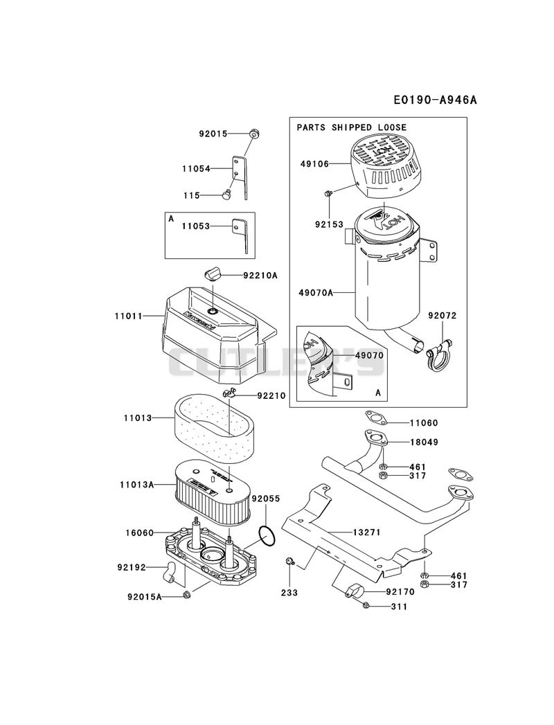 AIR-FILTER/MUFFLER