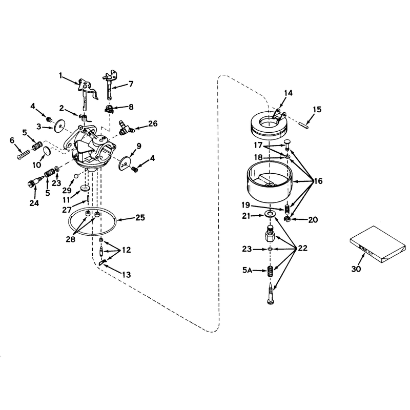 Carburetor No 631101