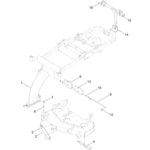 Bagger Finishing Kit Assembly No 120-7122