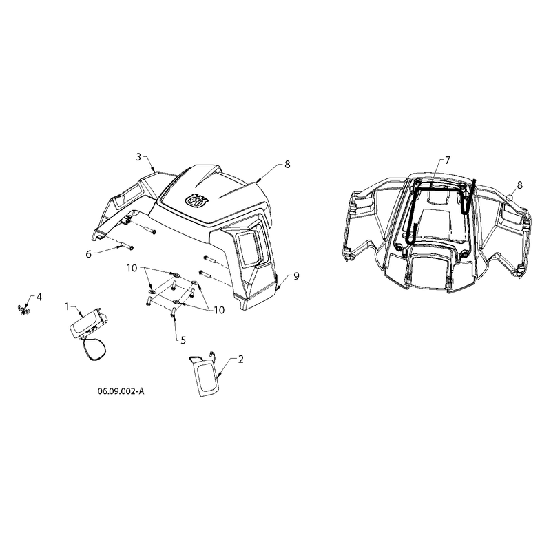 HANDLE AND CONTROLS