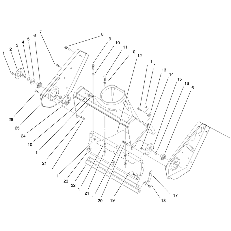 Auger Housing Assembly