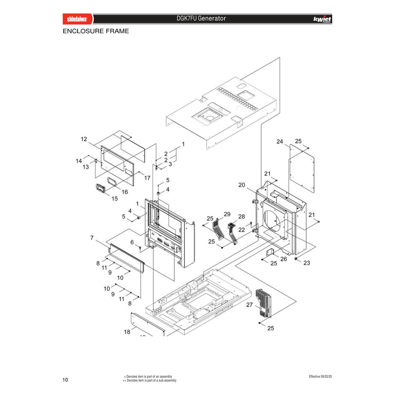 ENCLOSURE FRAME