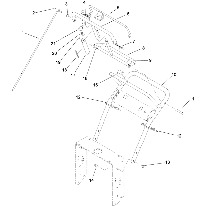 Upper Handle Assembly