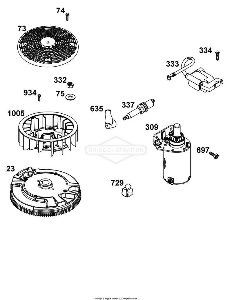 Flywheel, Ignition, and Starter Group
