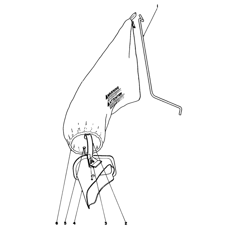 Grass Bagging Kit No 40-5130 Optional