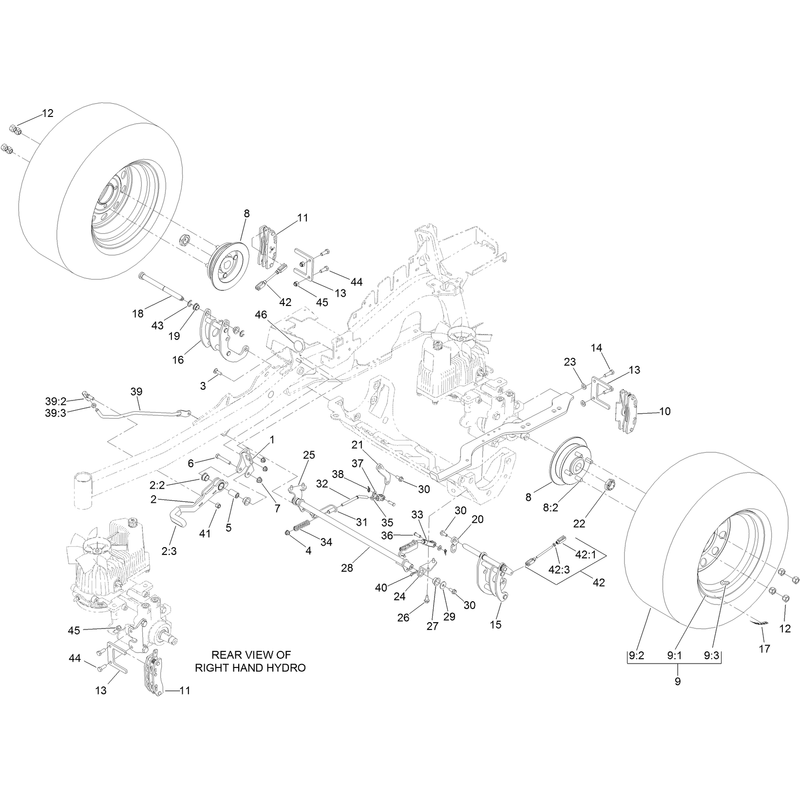 Parking Brake and Wheel Assembly
