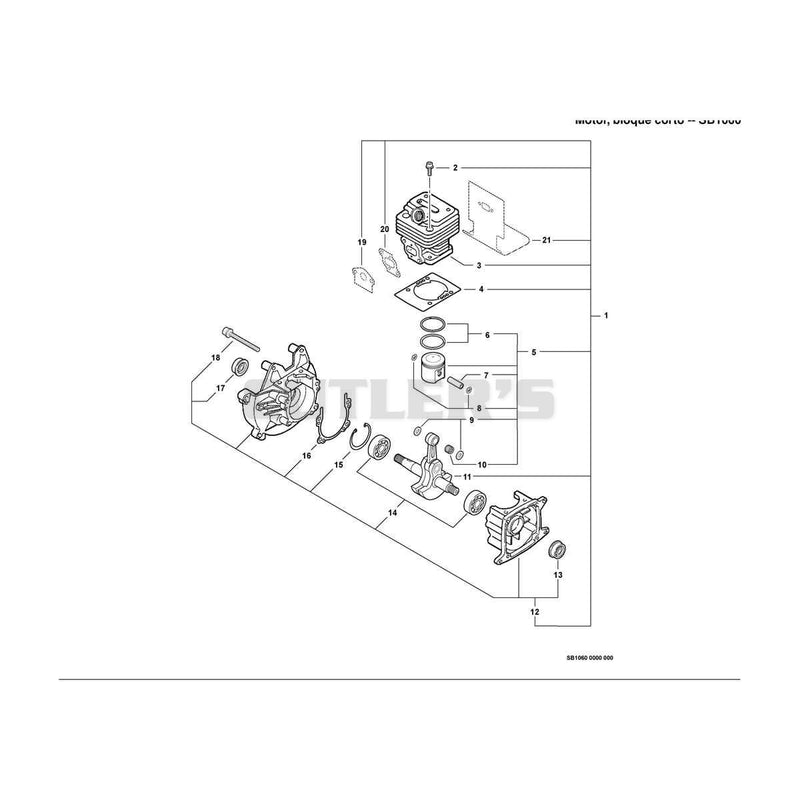 Engine, Short Block -- SB1060
