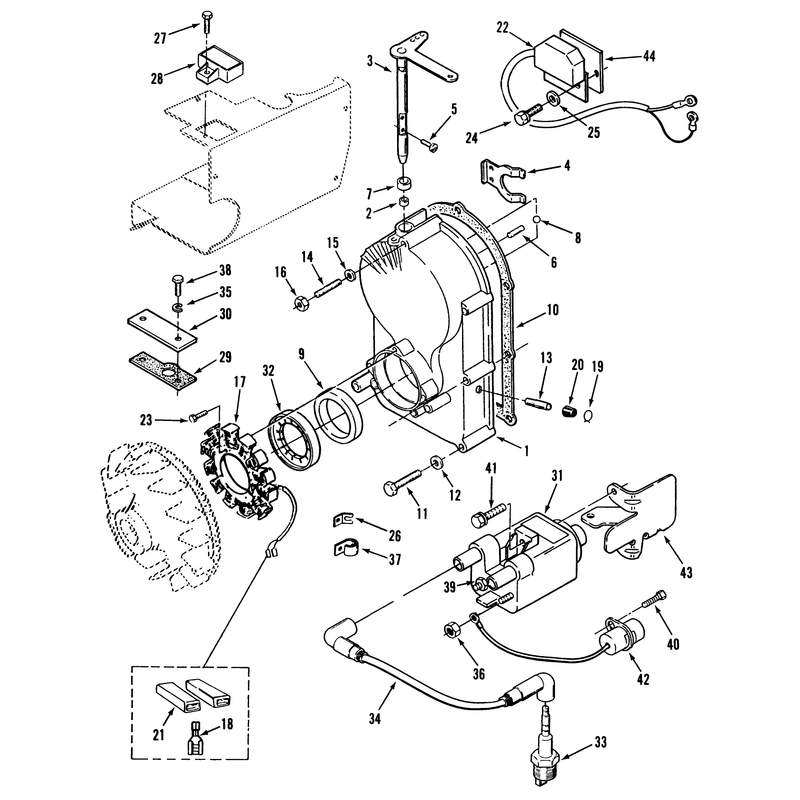 Gearcase And Ignition Controls