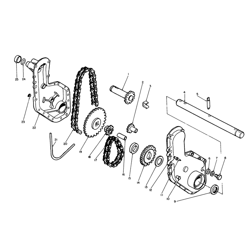 Chain Case Assembly No. 48-1250