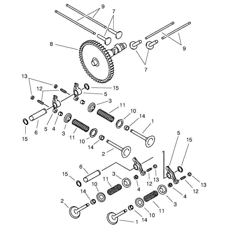 Valvecamshaft Assembly