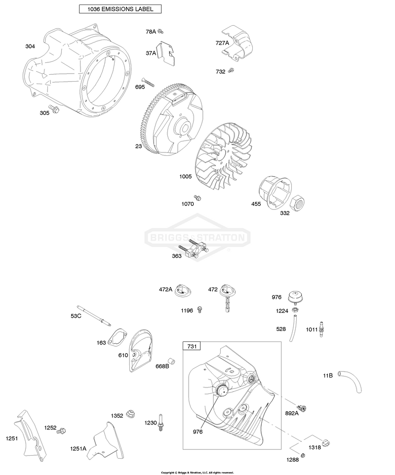 Blower Housing/Shrouds, Flywheel