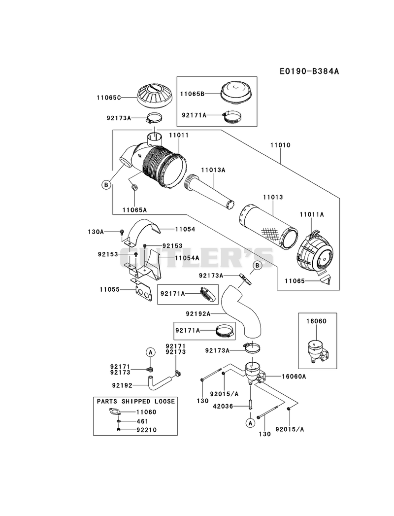 AIR-FILTER/MUFFLER