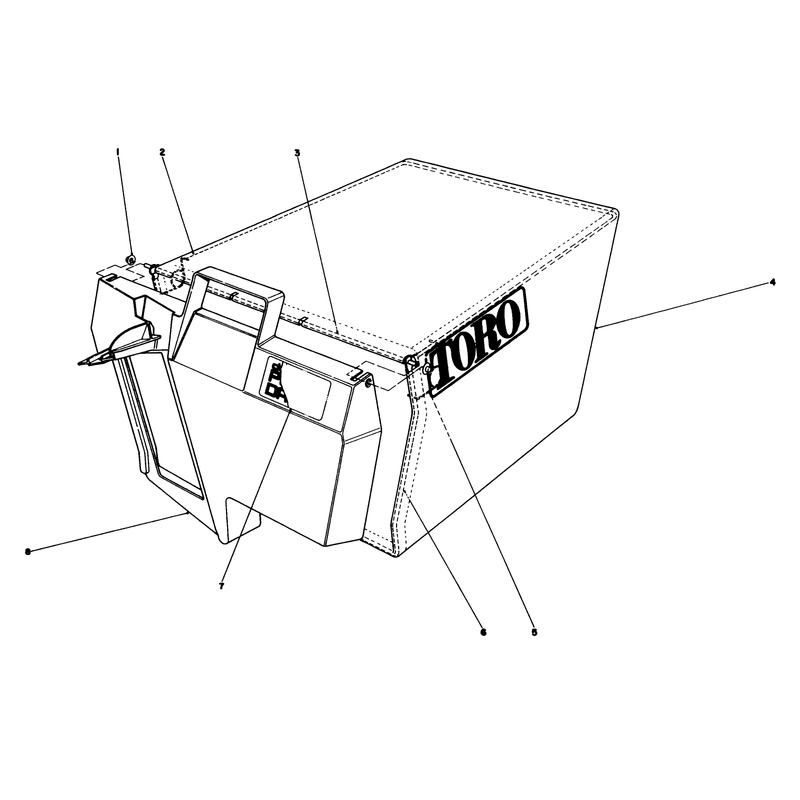 Grass Bag Assembly No 11-0189