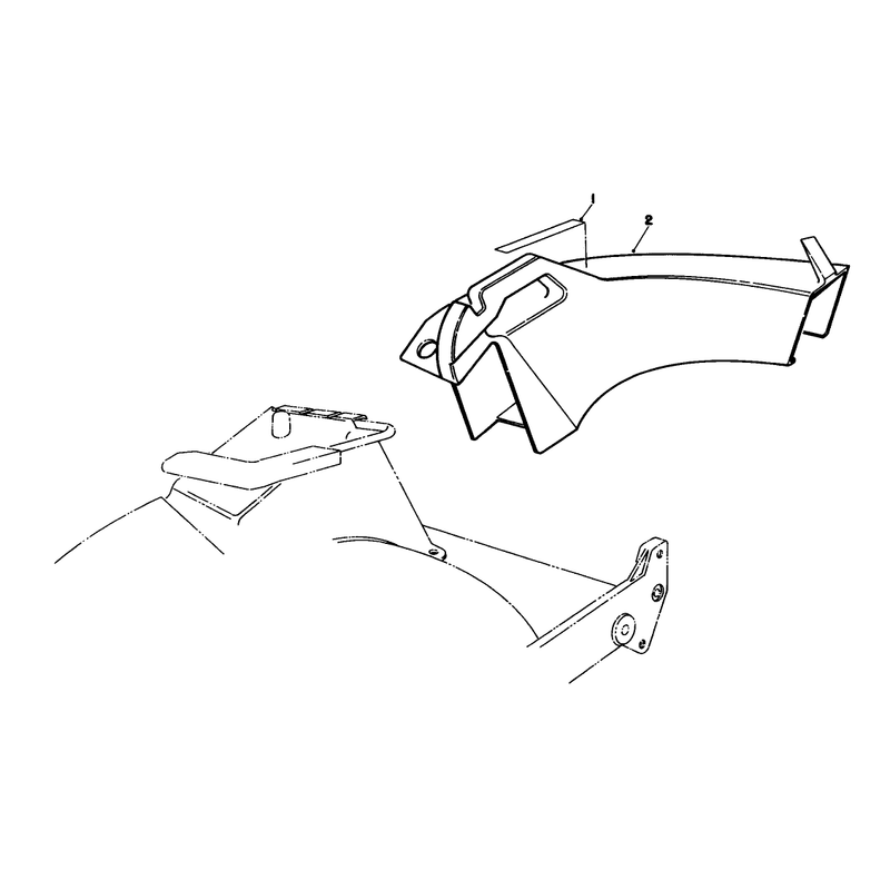 Side Discharge Chute Model No 59168 Optional