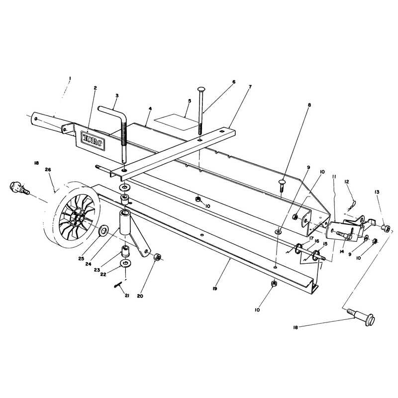 Dethatcher Kit Model No 59126 Optional