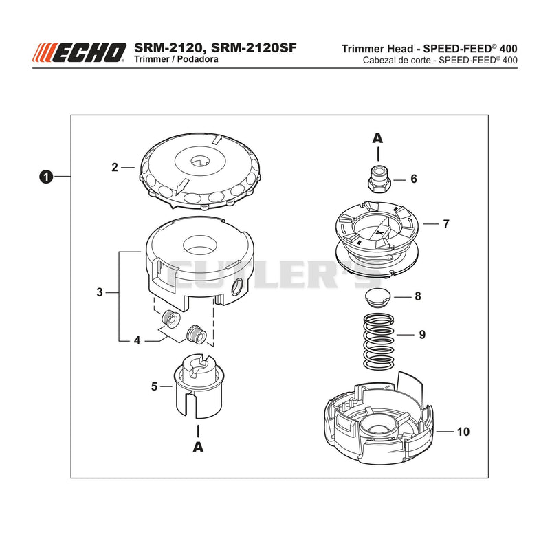 Trimmer Head Speed Feed 400