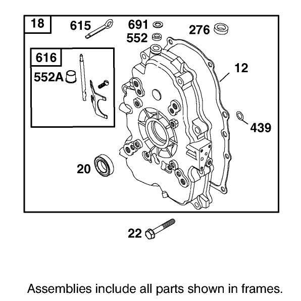 Crankcase Assembly
