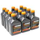Echo 6450005 Power Blend Gold 2-Stroke Oil 12.8 oz bottle 50:1 Mix for 5 Gallons - 12 PACK