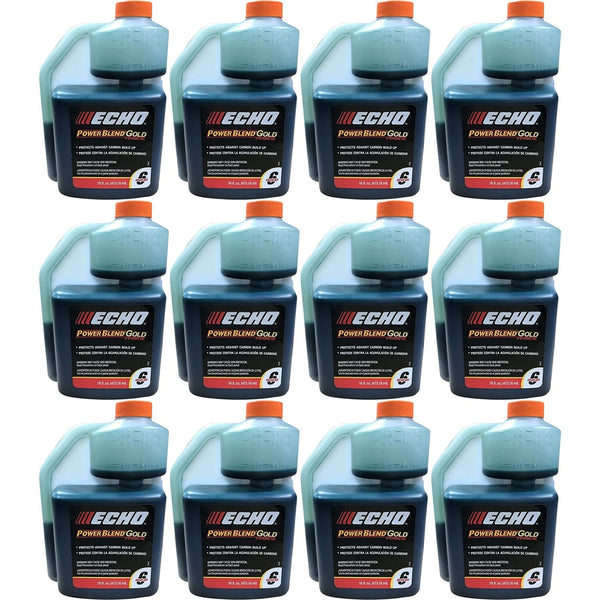Echo 6450006G 16oz. Squeeze Bottle 50-1 2-Cycle Oil 16 oz - Makes 6 Gallons - 12 PACK