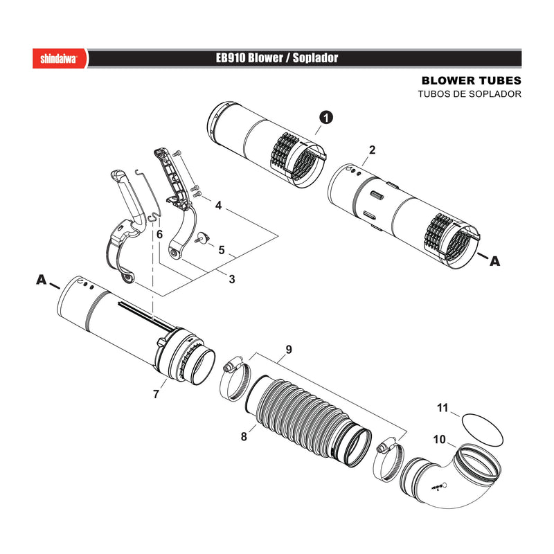 BLOWER TUBES