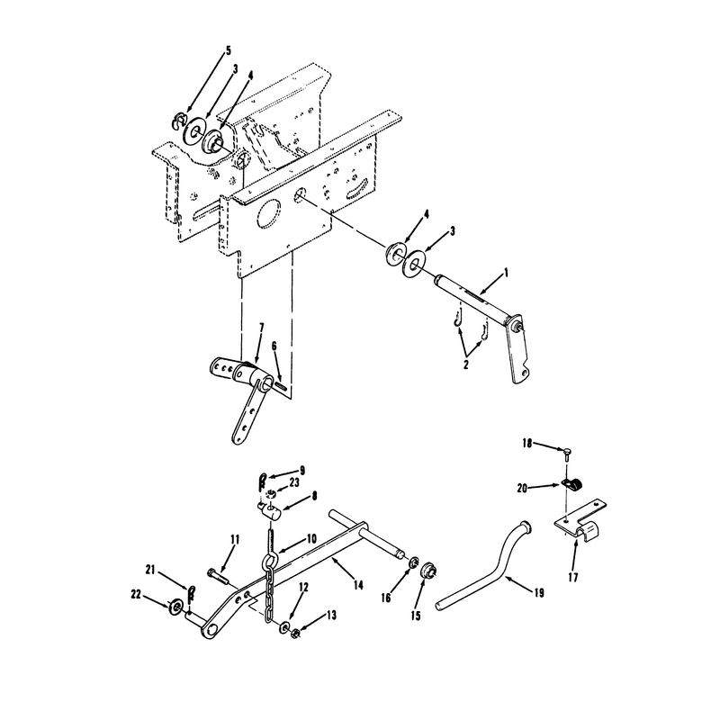 Hydrostatic Lift Linkage