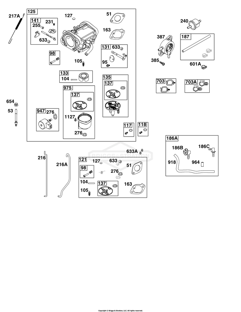 Carburetor and Fuel Supply Group