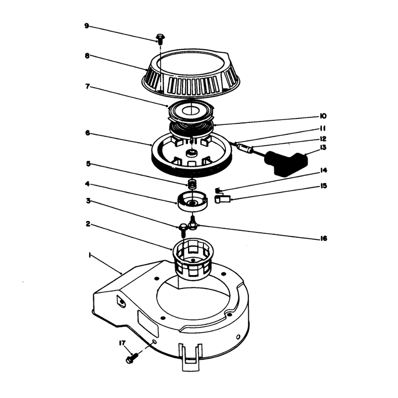 Recoil Assembly Model No 47ph7