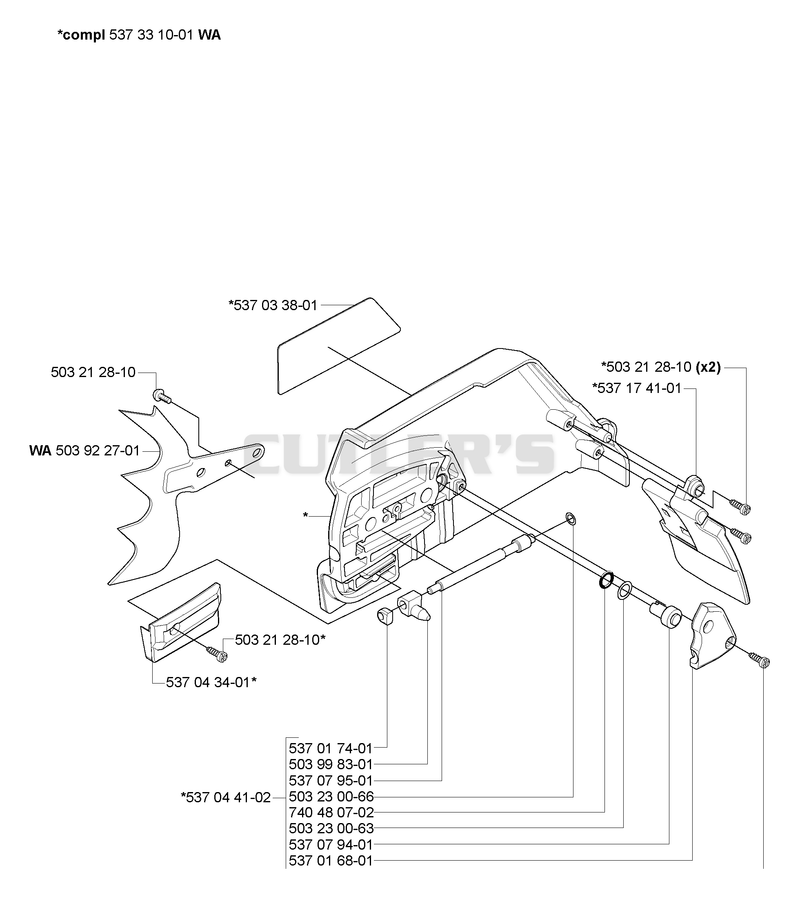 Chain Brake/ Clutch Cover WA