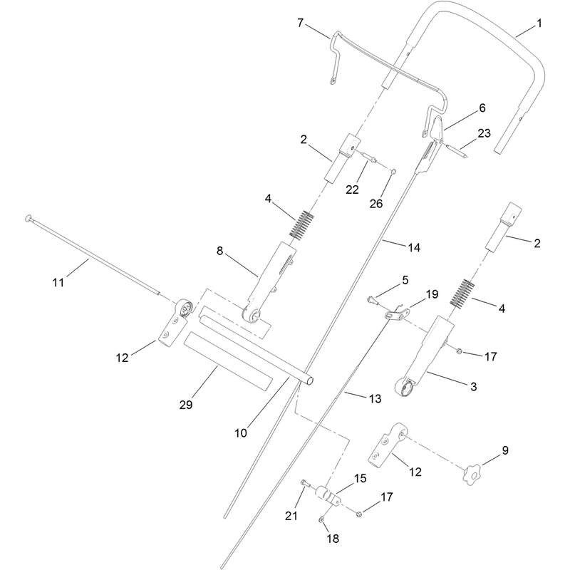 Upper Handle Assembly