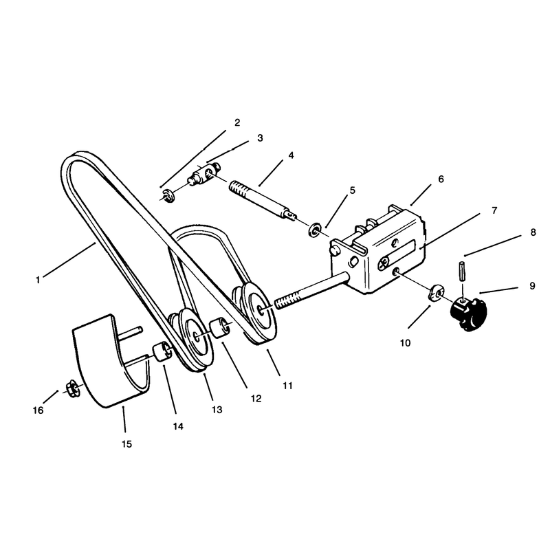 Deck Drive Belt Attachment