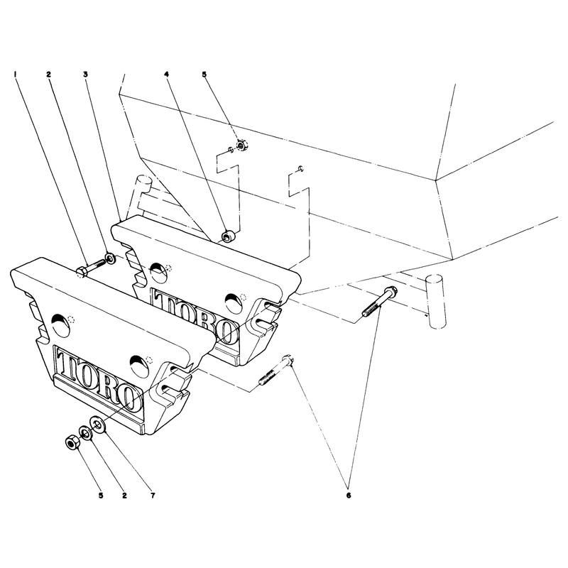 Rear Weight Kit No. 24-5780 (optional)
