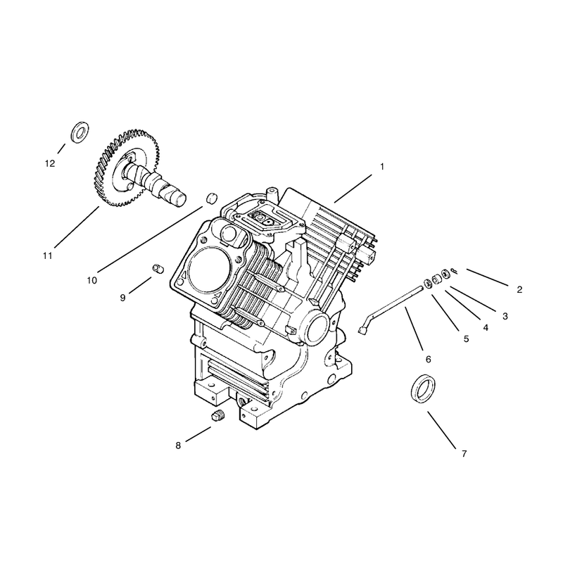 Crankcase CH20QS-PS64556 Kohler
